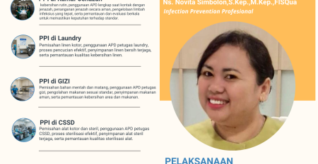 Wokrshop Pencegahan dan Pengendalian infeksi serta Monitoring di Unit Penunjang IPKP Training