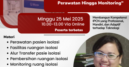 Tatalaksana PPI Ruang ISOLASI