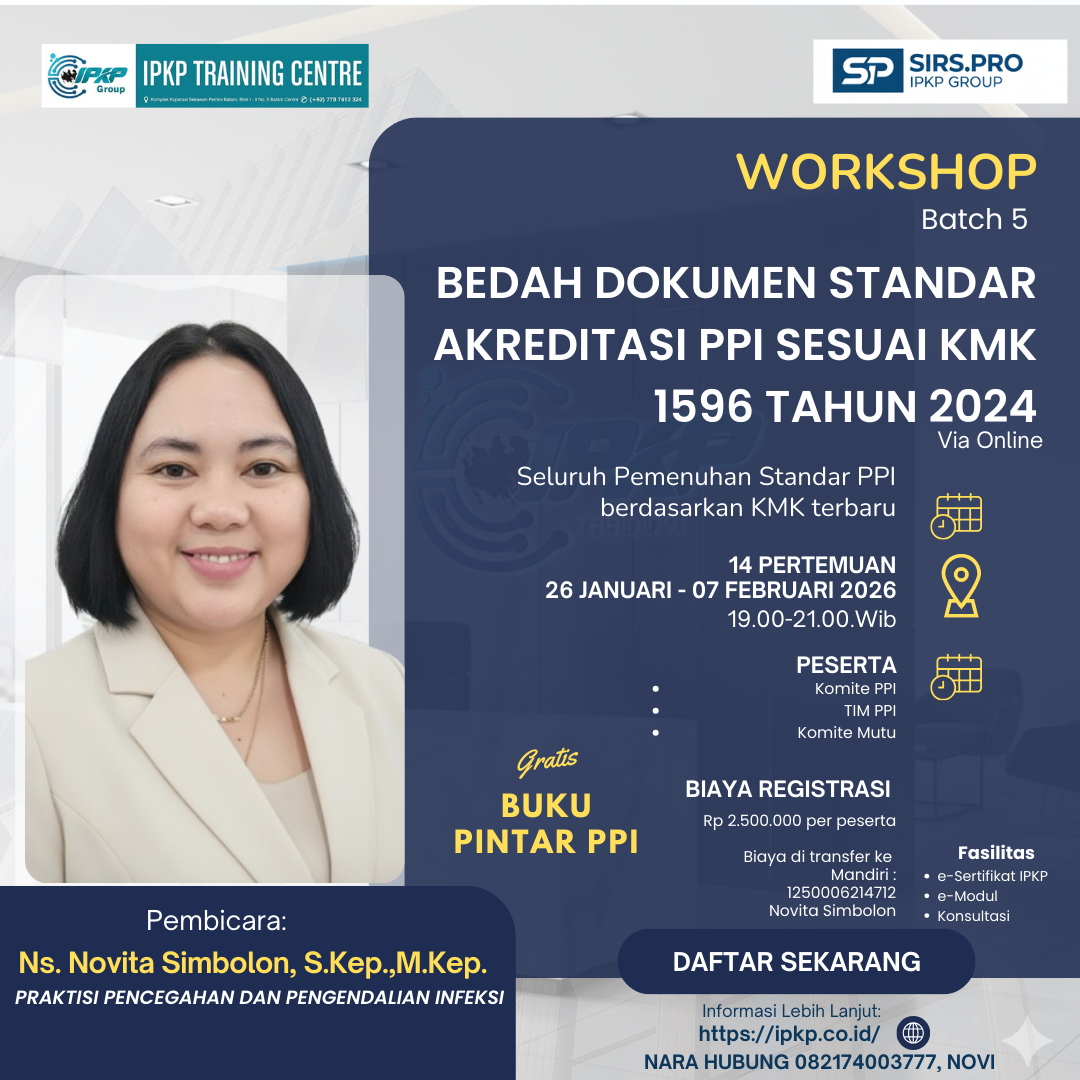 Workshop Akselerasi PPI 2026: Tuntas Penyusunan Program PPI, pembuatan ICRA, dan Pelaporan tahunan 2025